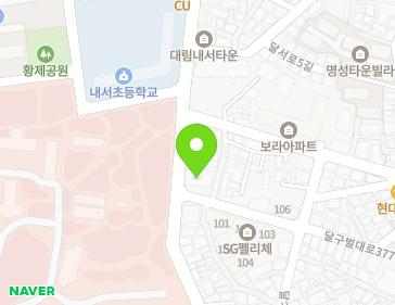 대구광역시 서구 달구벌대로371길 22 (내당동) 지도