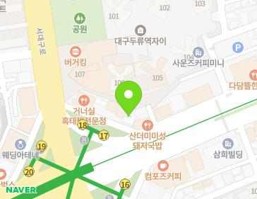 대구광역시 서구 달구벌대로 1767 (내당동) 지도