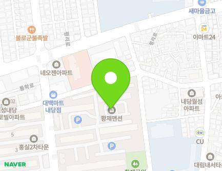 대구광역시 서구 통학로 46 (내당동, 황제맨션) 지도