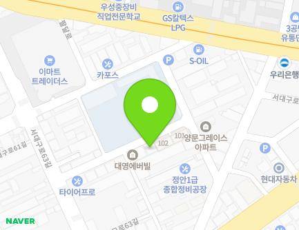 대구광역시 서구 서대구로63길 28-14 (비산동, 大永에버빌C) 지도