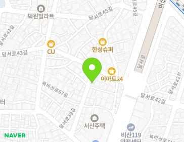 대구광역시 서구 달서로39길 6-28 (비산동, 광원빌라) 지도