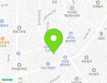 대구광역시 서구 달서로14길 14-7 (비산동, 대로주택) 지도