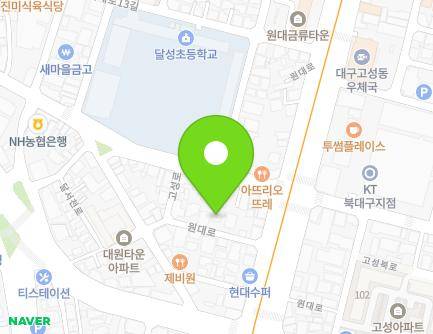 대구광역시 서구 원대로 39-10 (원대동1가) 지도