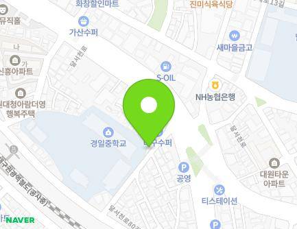대구광역시 서구 달서천로80길 6 (원대동1가) 지도