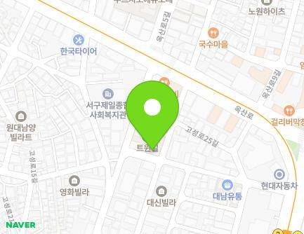 대구광역시 서구 원대로17길 20 (원대동2가, 트윈빌) 지도