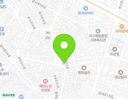 대구광역시 서구 고성로15길 31 (원대동3가, 가림빌) 지도