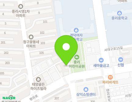대구광역시 서구 평리로 233 (중리동, 동원빌라) 지도