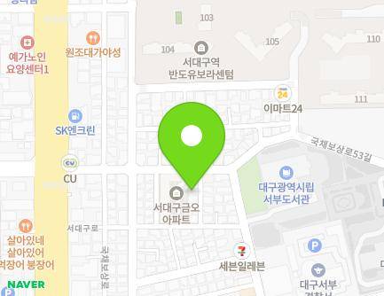 대구광역시 서구 서대구로32길 14-4 (평리동) 지도