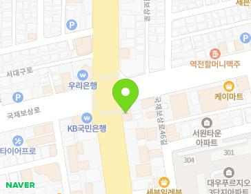 대구광역시 서구 서대구로 138 (평리동) 지도