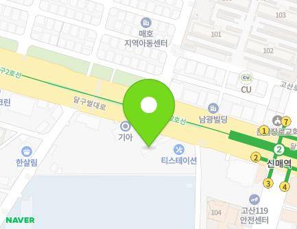 대구광역시 수성구 달구벌대로 3166-1 (노변동) 지도