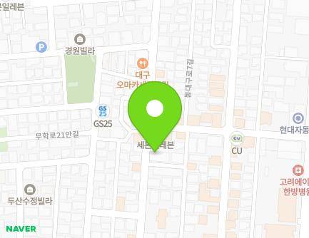 대구광역시 수성구 무학로21길 74 (두산동, 광영샤론빌라) 지도