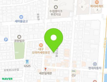 대구광역시 수성구 동대구로7길 34-9 (두산동) 지도