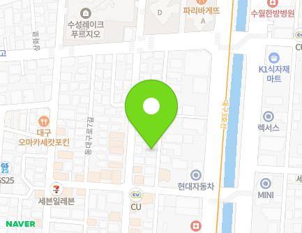 대구광역시 수성구 동대구로7길 14-9 (두산동) 지도