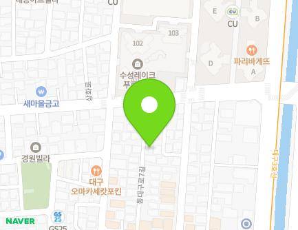 대구광역시 수성구 동대구로7길 34-22 (두산동) 지도