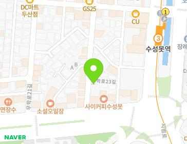 대구광역시 수성구 무학로23길 10 (두산동) 지도