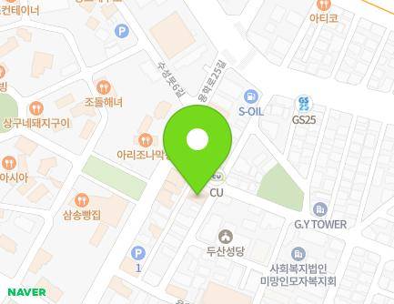 대구광역시 수성구 지산로3길 133 (두산동) 지도