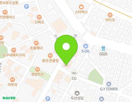 대구광역시 수성구 용학로25길 46 (두산동) 지도