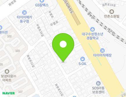 대구광역시 수성구 무열로39길 16-6 (만촌동) 지도