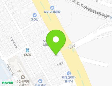 대구광역시 수성구 무열로 163 (만촌동) 지도