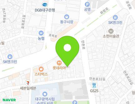 대구광역시 수성구 동원로28길 73-4 (만촌동) 지도