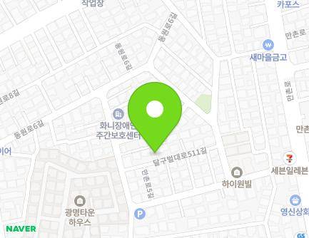 대구광역시 수성구 달구벌대로511길 26-5 (만촌동) 지도