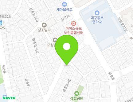 대구광역시 수성구 만촌로24길 48 (만촌동) 지도