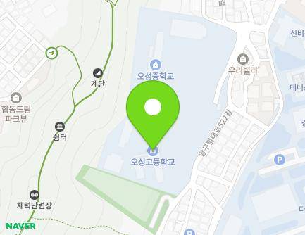 대구광역시 수성구 달구벌대로522길 78 (만촌동, 오성고등학교,오성중학교) 지도