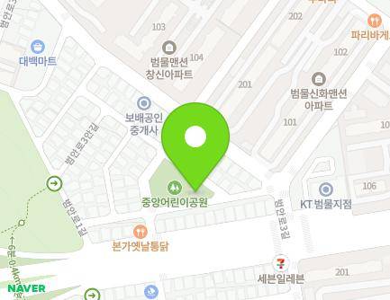 대구광역시 수성구 범안로3안길 9-6 (범물동, 중앙어린이공원공중화장실) 지도