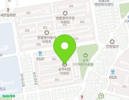 대구광역시 수성구 범안로8길 35 (범물동, 범물삼주타운) 지도