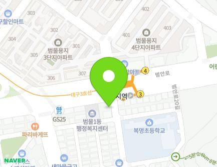 대구광역시 수성구 범안로 78 (범물동, 범물치안센터) 지도