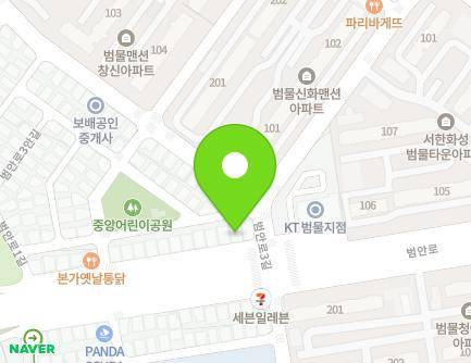 대구광역시 수성구 범안로 29 (범물동) 지도