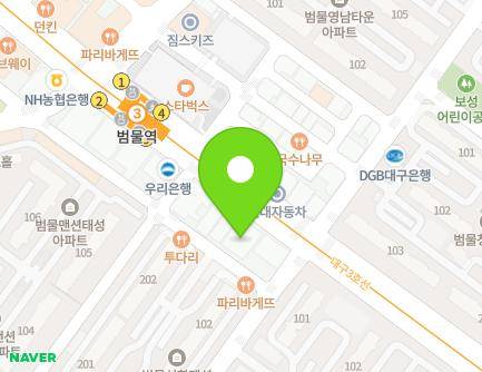 대구광역시 수성구 지범로 206 (범물동) 지도