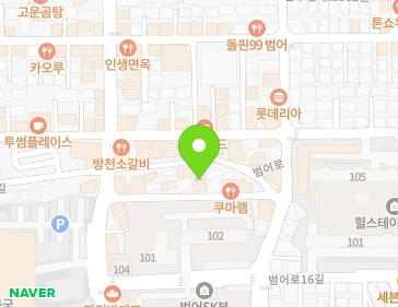 대구광역시 수성구 달구벌대로496길 21-9 (범어동) 지도