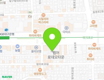 대구광역시 수성구 달구벌대로 2522-5 (범어동) 지도