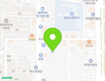 대구광역시 수성구 동대구로77길 33-10 (범어동) 지도