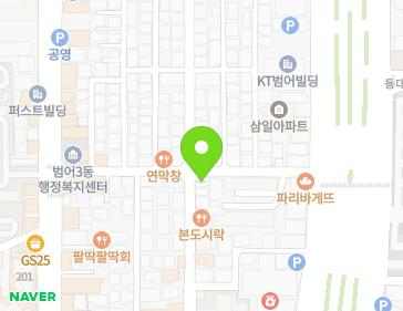 대구광역시 수성구 동대구로73길 17 (범어동) 지도