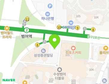 대구광역시 수성구 달구벌대로 2426 (범어동, 중소기업은행범어동지점) 지도