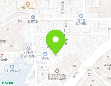 대구광역시 수성구 청호로85길 28-2 (범어동, 범어베스트빌리지) 지도