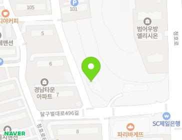 대구광역시 수성구 범어로 22 (범어동, 성심연립주택) 지도