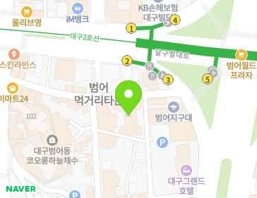 대구광역시 수성구 달구벌대로480길 9 (범어동, 범어네거리클래시아) 지도