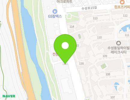 대구광역시 수성구 신천동로 67 (상동) 지도