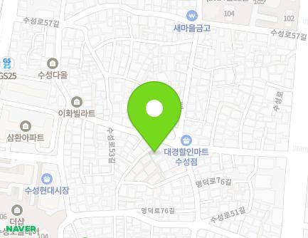 대구광역시 수성구 수성로53길 35-3 (수성동1가, 혜성빌라) 지도