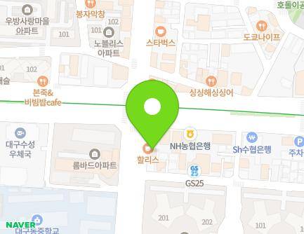 대구광역시 수성구 들안로 326 (수성동3가) 지도
