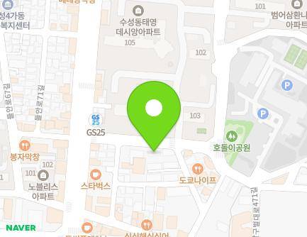 대구광역시 수성구 달구벌대로469길 25 (수성동4가, 수정빌라) 지도