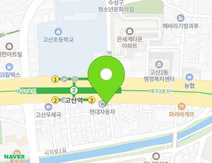 대구광역시 수성구 달구벌대로 3082 (시지동) 지도