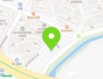 대구광역시 수성구 달구벌대로651길 14 (신매동) 지도
