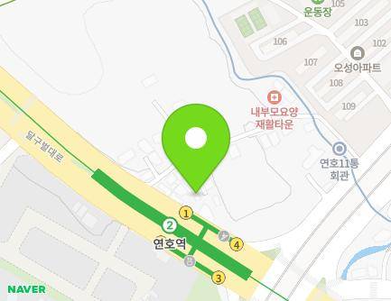 대구광역시 수성구 달구벌대로 2859 (연호동) 지도