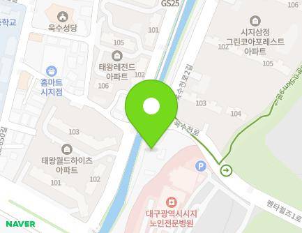 대구광역시 수성구 욱수천로 20-12 (욱수동) 지도
