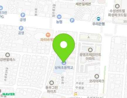 대구광역시 수성구 청수로 22-23 (중동, 삼육초등학교) 지도