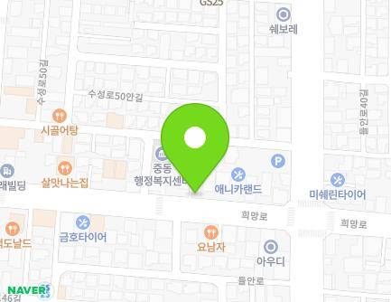 대구광역시 수성구 희망로 151-1 (중동, 미도사) 지도